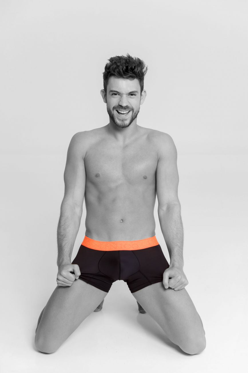 Unico 19160100214 COLORS Vigoroso Boxer Briefs Color 99-Black - DealByEthan.gay loves Unico