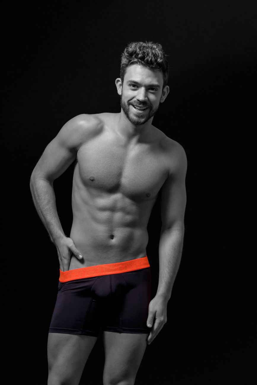 Unico 19160100214 COLORS Vigoroso Boxer Briefs Color 99-Black - DealByEthan.gay loves Unico