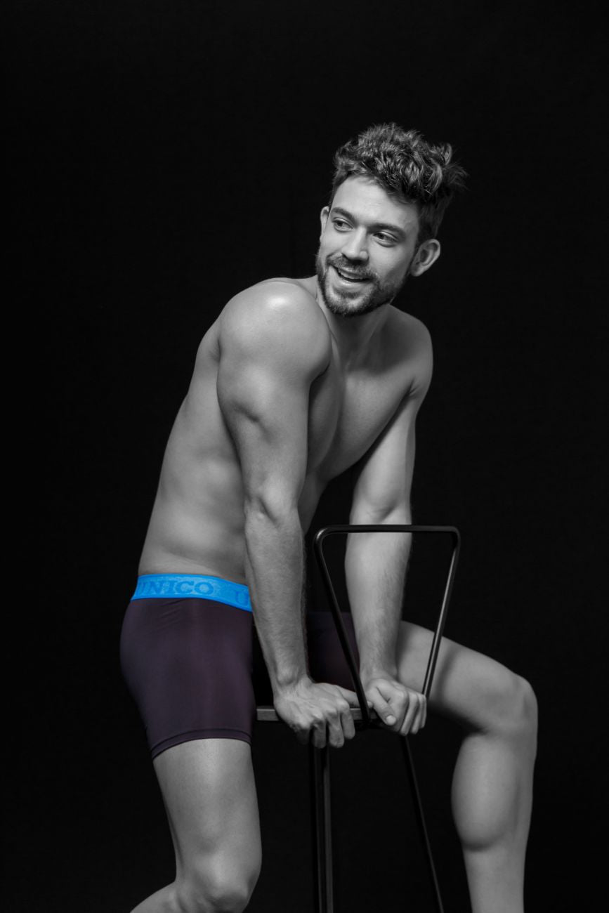 Unico 19160100215 COLORS Dinamico Boxer Briefs Color 99-Black - DealByEthan.gay loves Unico