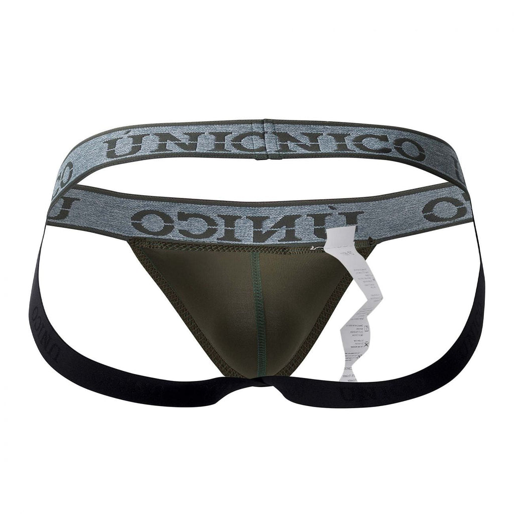 Unico 19160301203 Hilarious Jockstrap Color 43-Green - DealByEthan.gay loves Unico