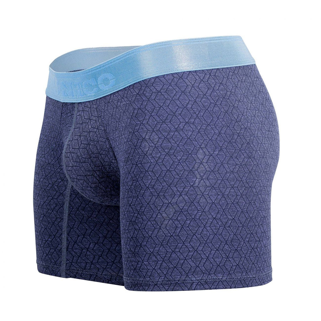 Unico 20070100211 Pocima Boxer Briefs Color 46-Blue - DealByEthan.gay loves Unico