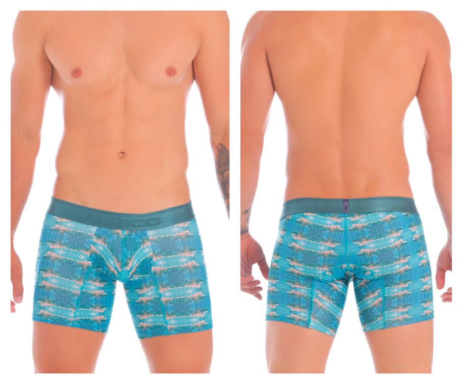 Unico 20070100231 Waterfront Boxer Briefs Color 63-Blue - DealByEthan.gay loves Unico