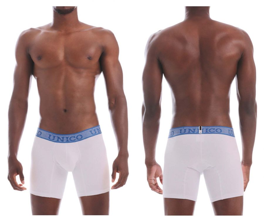 Unico 20160100202 Enchanted Boxer Briefs Color 00-White - DealByEthan.gay loves Unico