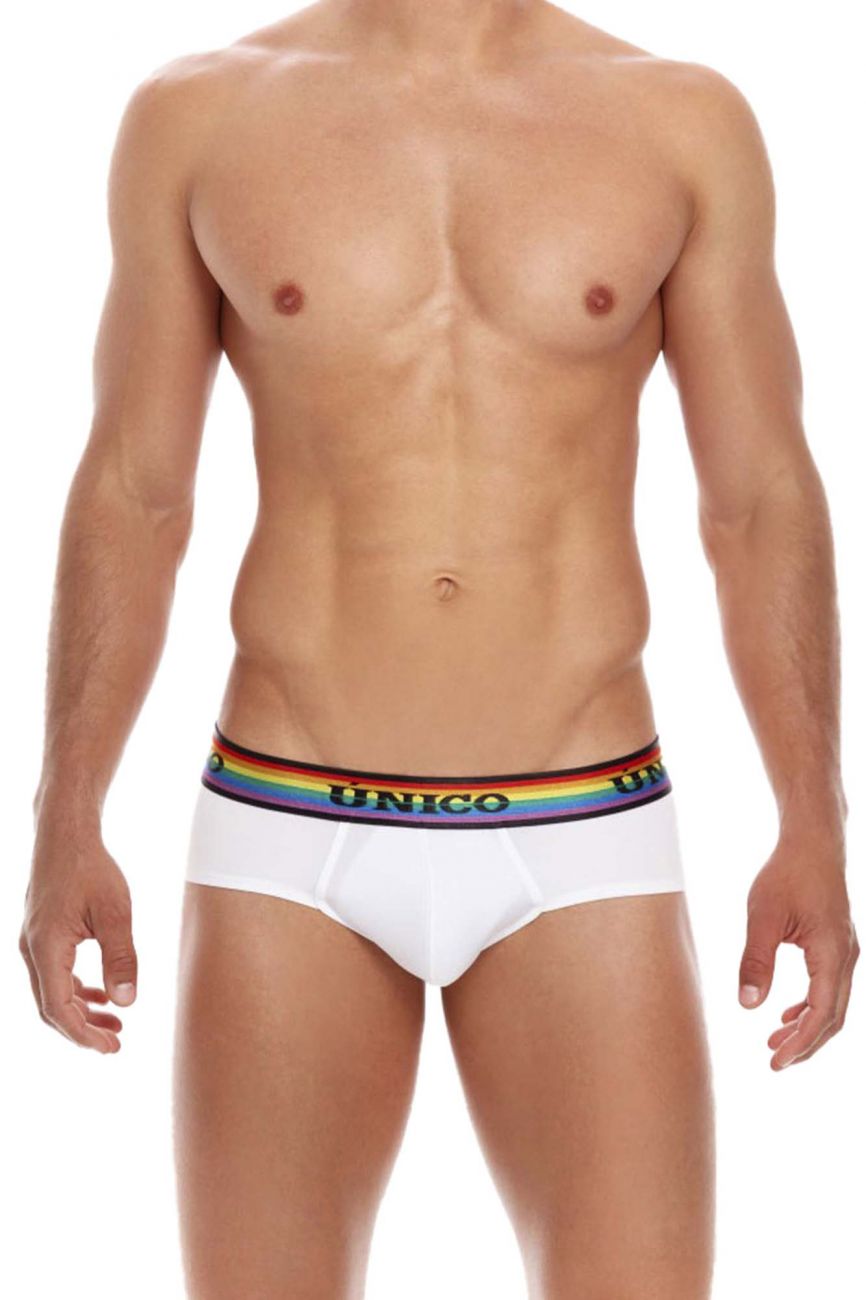 Unico 21050201101 Love Wins Briefs Color 00-White - DealByEthan.gay loves Unico