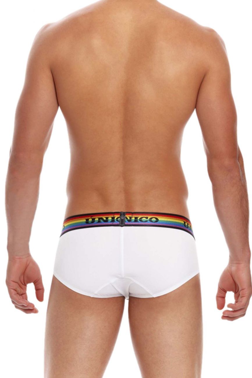 Unico 21050201101 Love Wins Briefs Color 00-White - DealByEthan.gay loves Unico