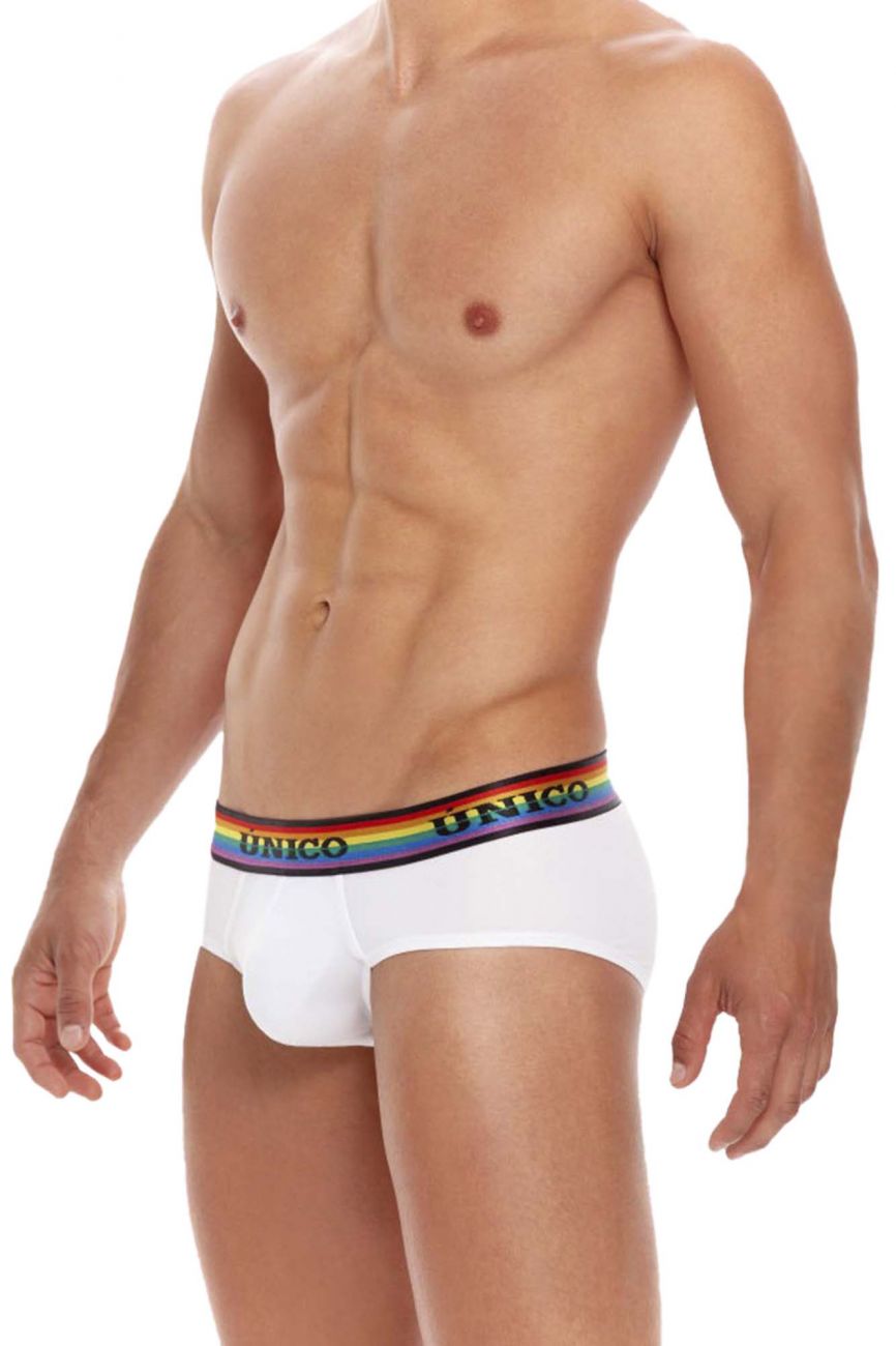 Unico 21050201101 Love Wins Briefs Color 00-White - DealByEthan.gay loves Unico