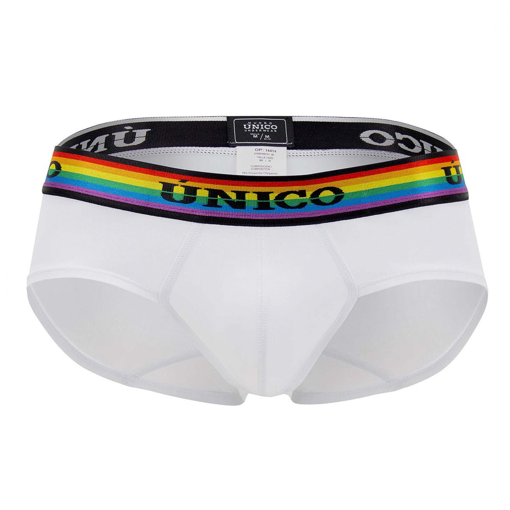 Unico 21050201101 Love Wins Briefs Color 00-White - DealByEthan.gay loves Unico