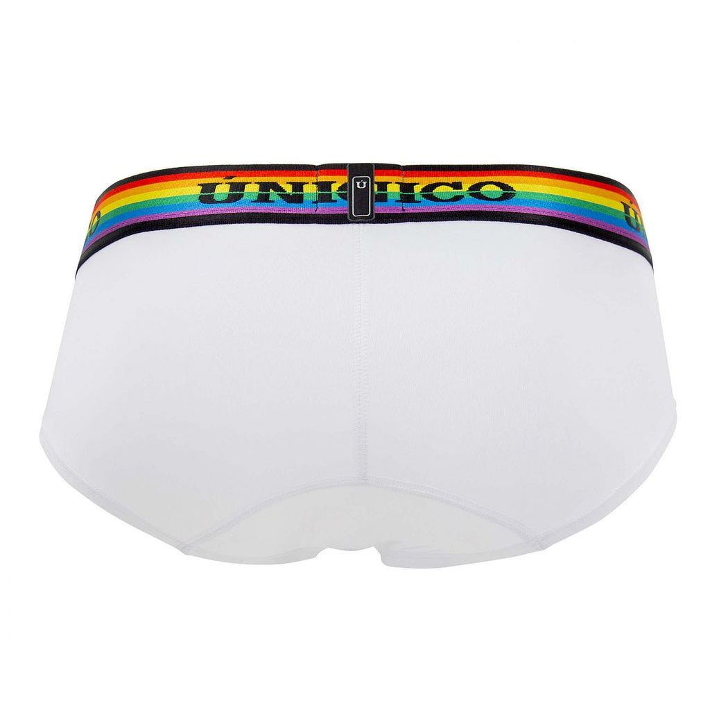 Unico 21050201101 Love Wins Briefs Color 00-White - DealByEthan.gay loves Unico
