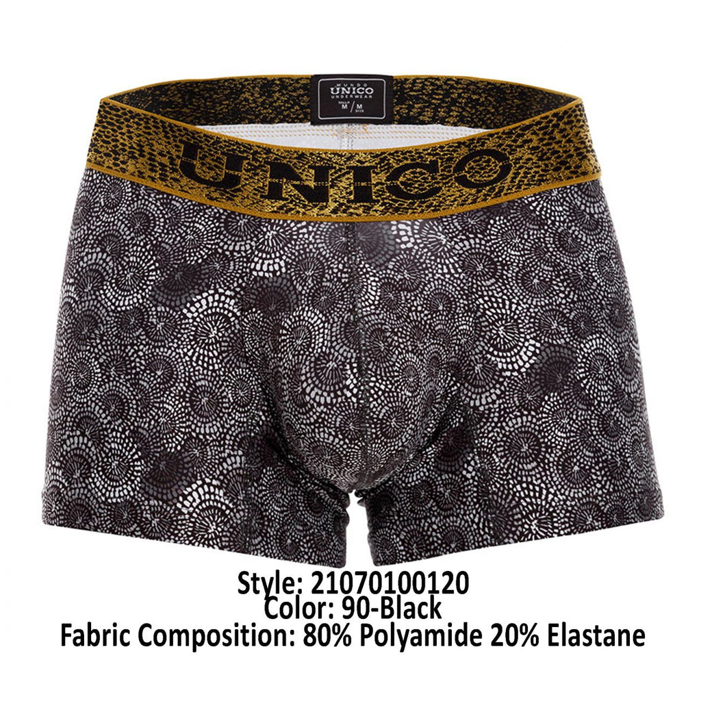 Unico 21070100120 Accent Trunks Color 90-Black - DealByEthan.gay loves Unico