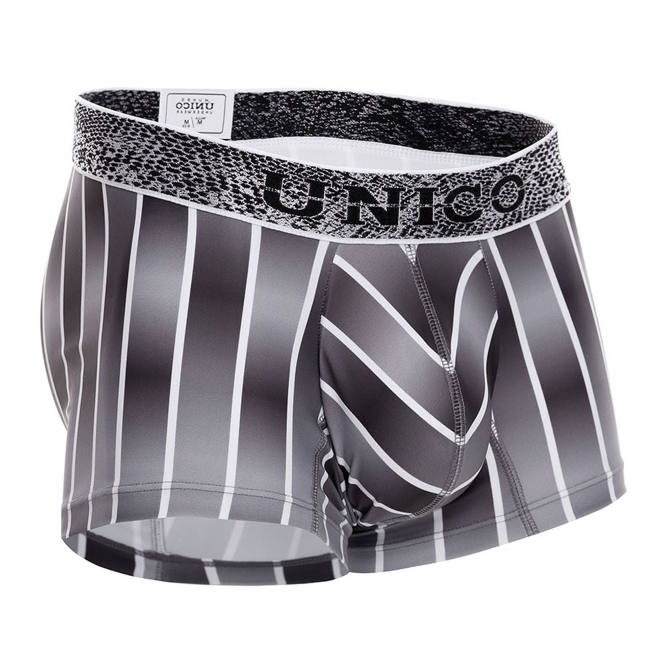 Unico 21070100121 Stripy Trunks Color 63-Gray - DealByEthan.gay loves Unico