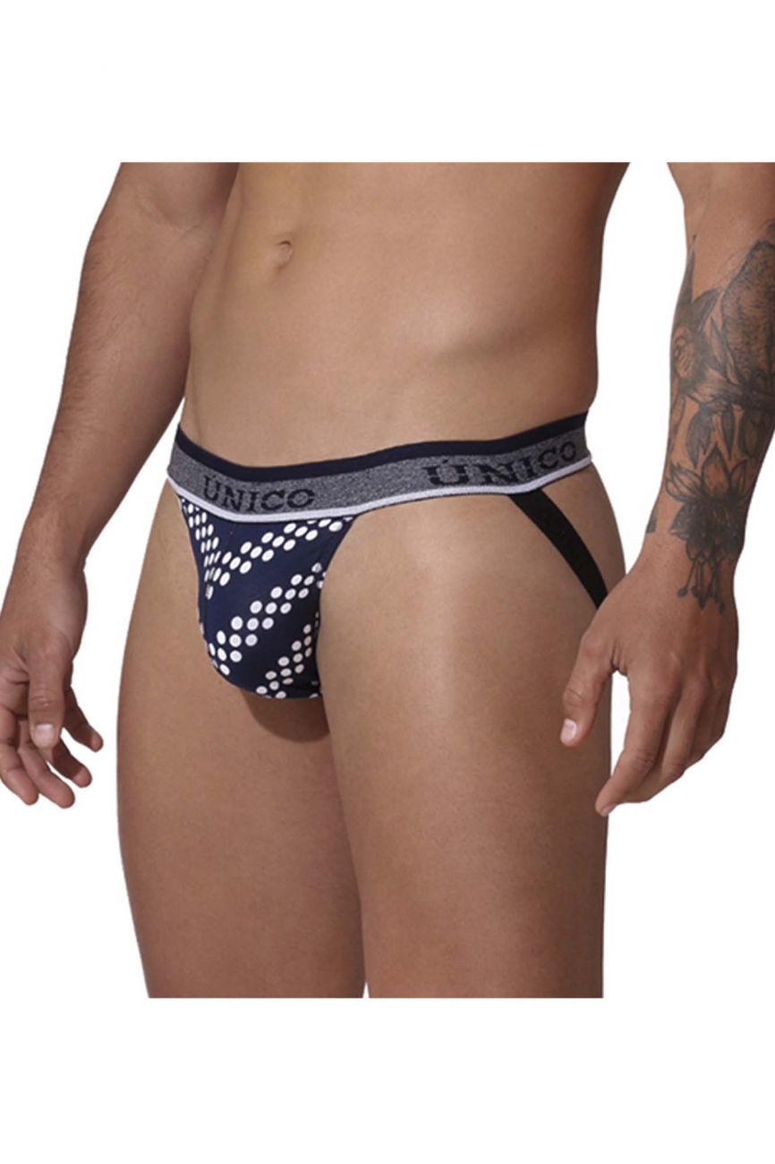 Unico 22010301206 Cristales Jockstrap Color 90-Blue - DealByEthan.gay loves Unico