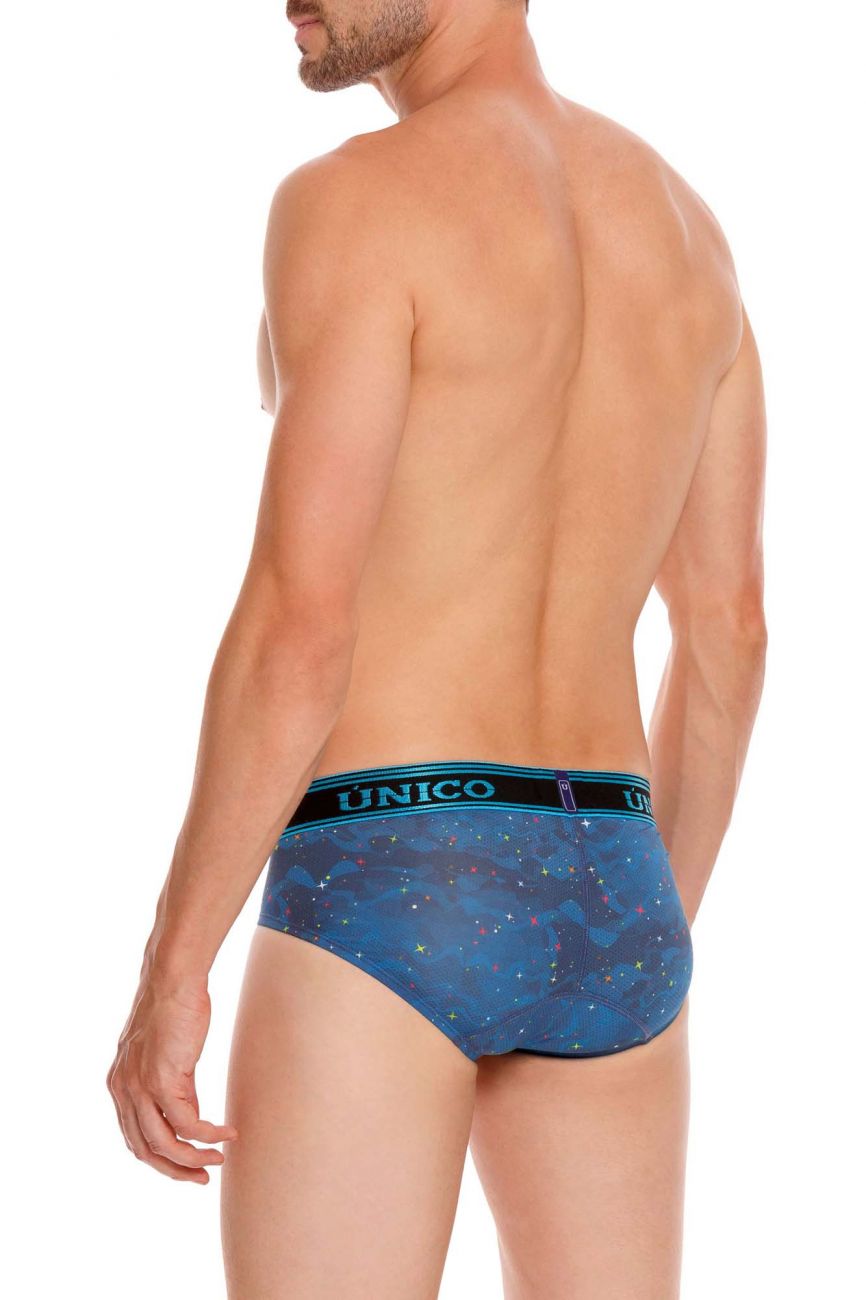 Unico 22040201106 Aloe Briefs Color 63-Blue - DealByEthan.gay loves Unico