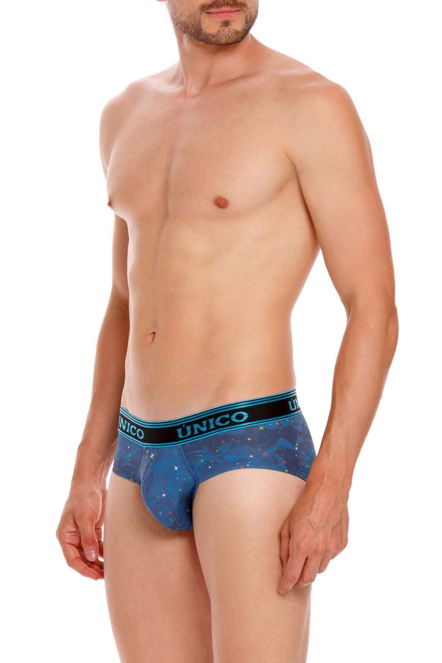 Unico 22040201106 Aloe Briefs Color 63-Blue - DealByEthan.gay loves Unico