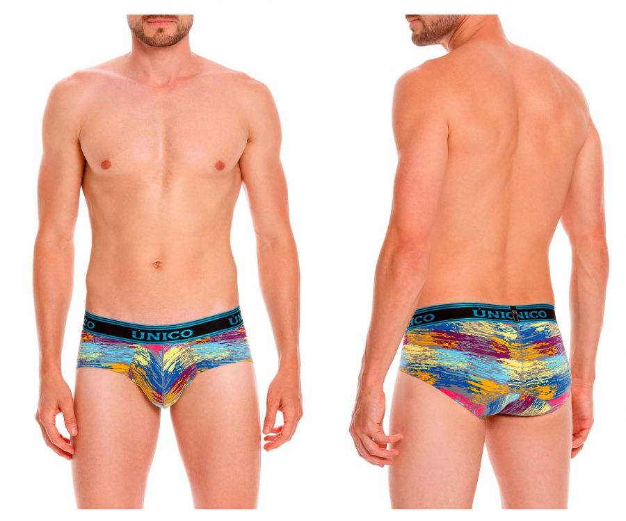 Unico 22050201104 Croton Briefs Color 63-Printed - DealByEthan.gay loves Unico