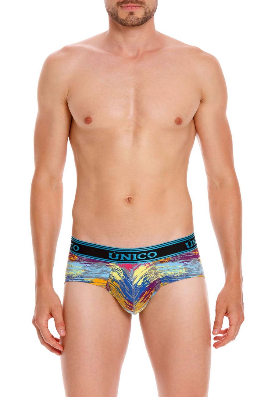 Unico 22050201104 Croton Briefs Color 63-Printed - DealByEthan.gay loves Unico