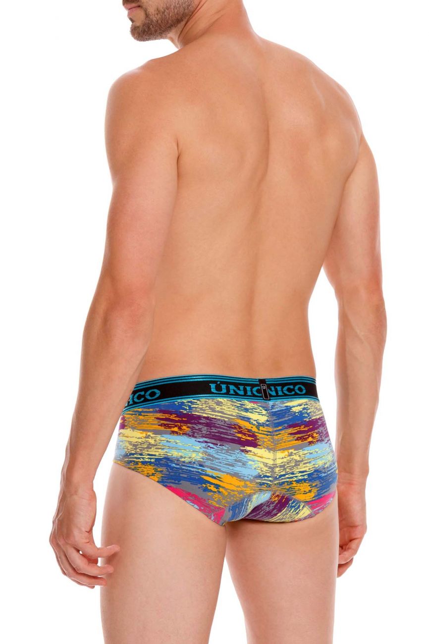 Unico 22050201104 Croton Briefs Color 63-Printed - DealByEthan.gay loves Unico