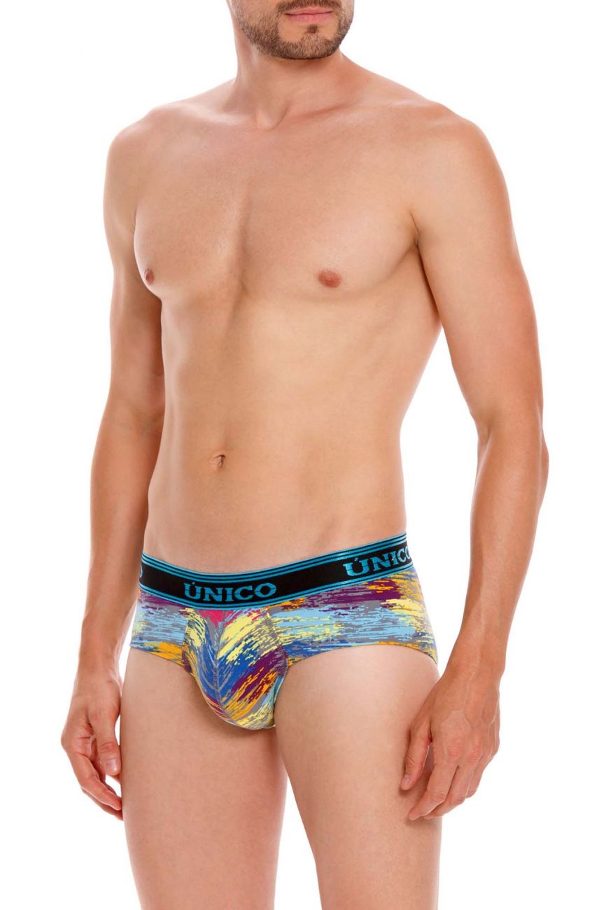 Unico 22050201104 Croton Briefs Color 63-Printed - DealByEthan.gay loves Unico