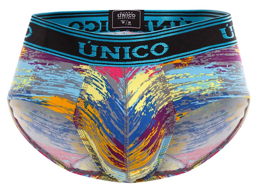 Unico 22050201104 Croton Briefs Color 63-Printed - DealByEthan.gay loves Unico