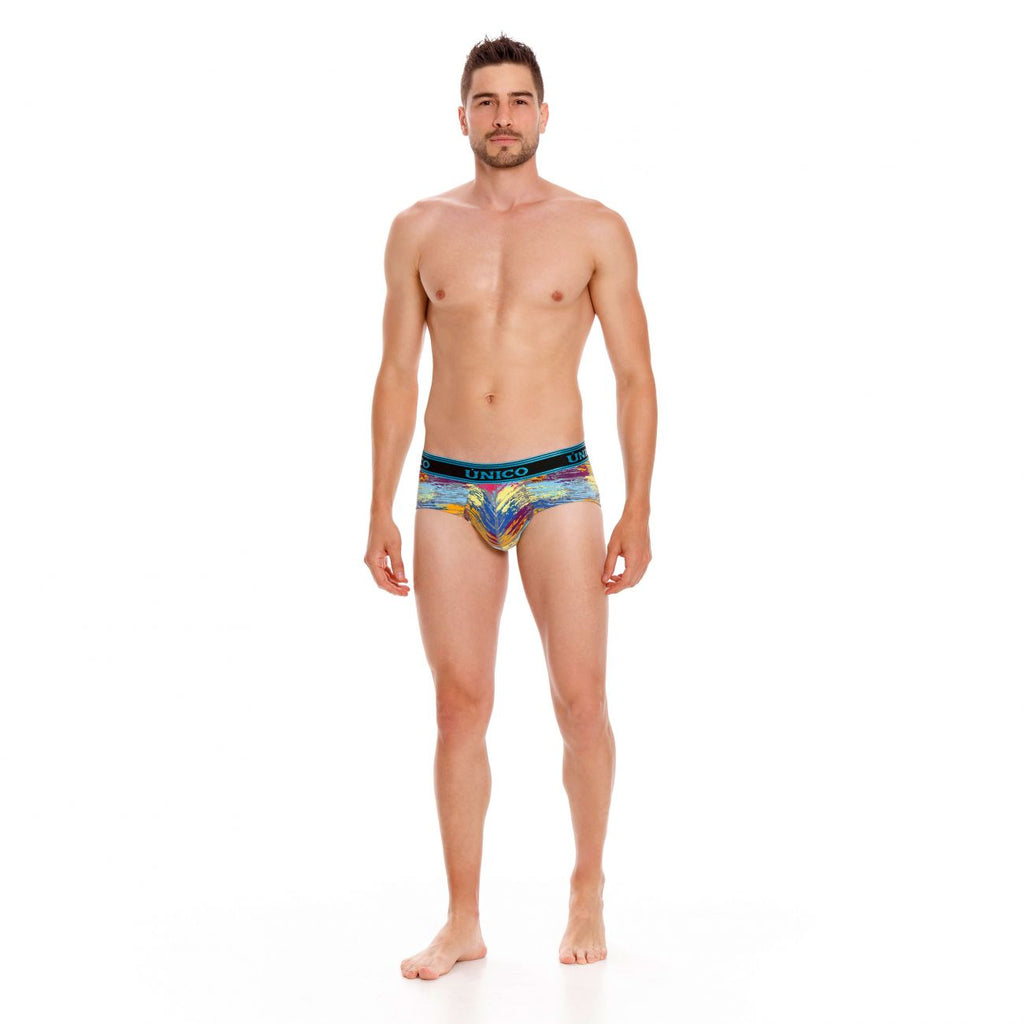 Unico 22050201104 Croton Briefs Color 63-Printed - DealByEthan.gay loves Unico