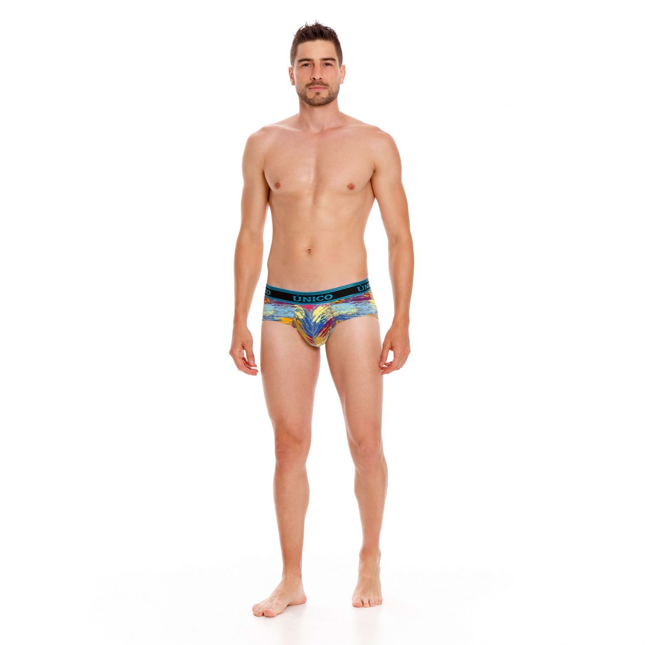 Unico 22050201104 Croton Briefs Color 63-Printed - DealByEthan.gay loves Unico