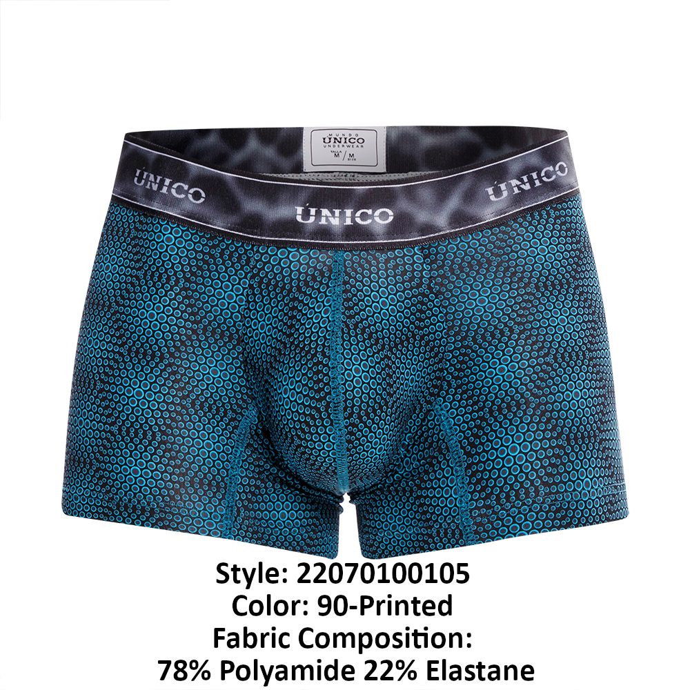 Unico 22070100105 Moleculas Trunks Color 90-Printed - DealByEthan.gay loves Unico