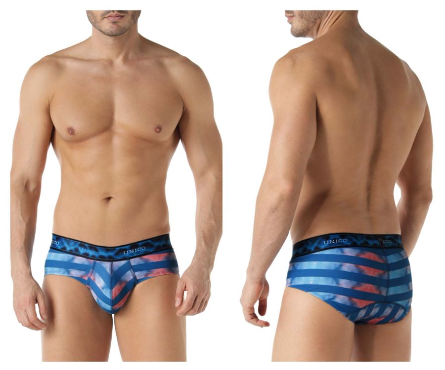 Unico 22070201106 Costera Briefs Color 63-Printed - DealByEthan.gay loves Unico