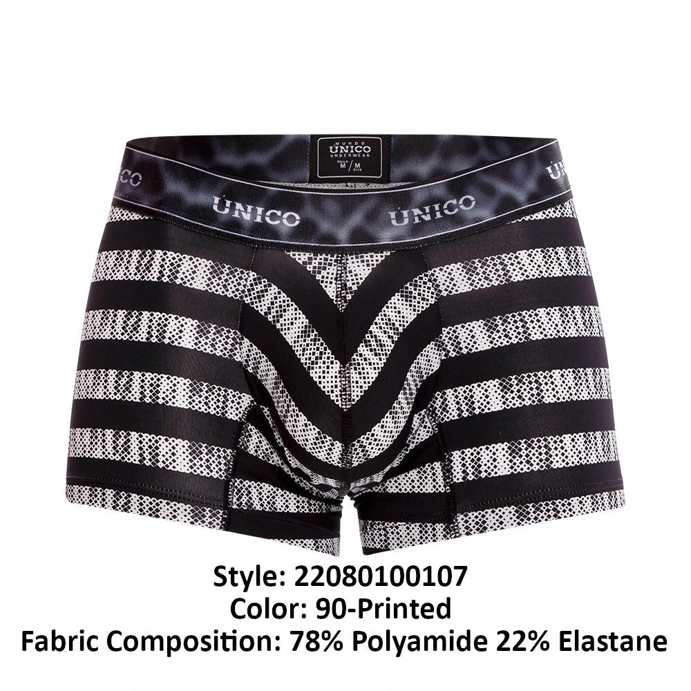 Unico 22080100107 Beteado Trunks Color 90-Printed - DealByEthan.gay loves Unico