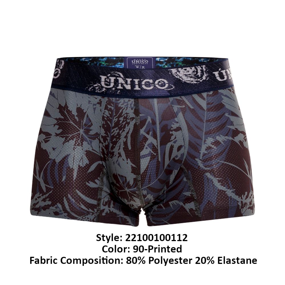 Unico 22100100112 Seco Trunks Color 90-Printed - DealByEthan.gay loves Unico