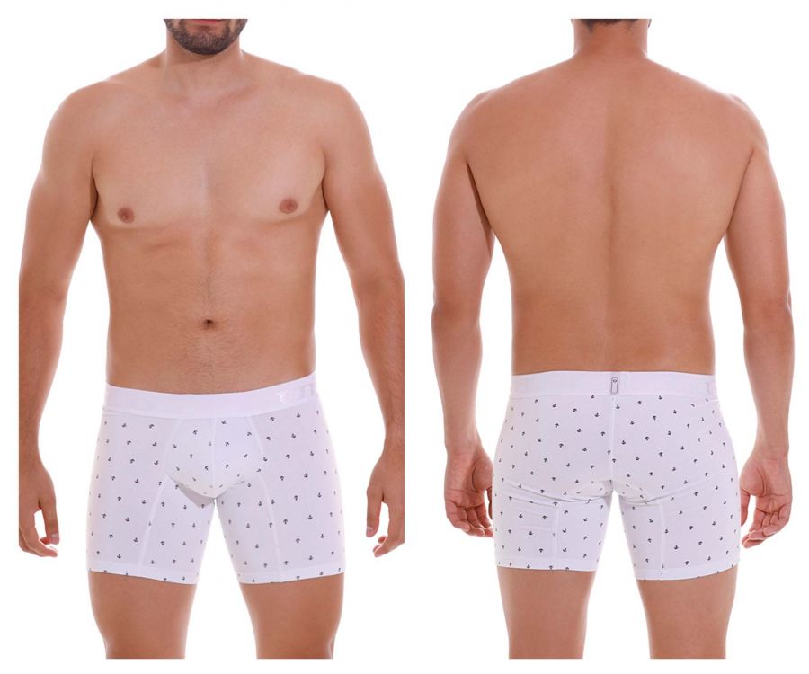 Unico 22110100201 Naviero Boxer Briefs Color 29-White - DealByEthan.gay loves Unico