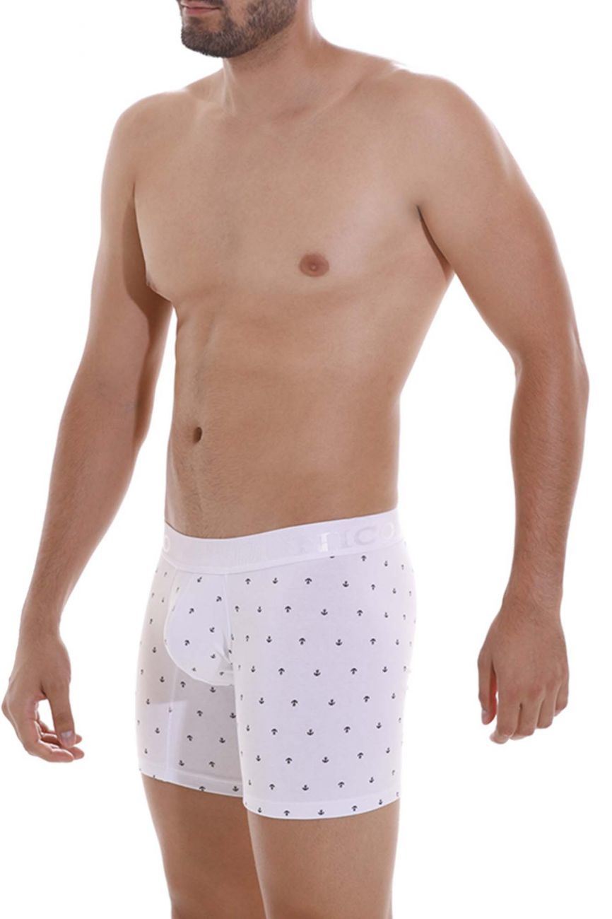 Unico 22110100201 Naviero Boxer Briefs Color 29-White - DealByEthan.gay loves Unico