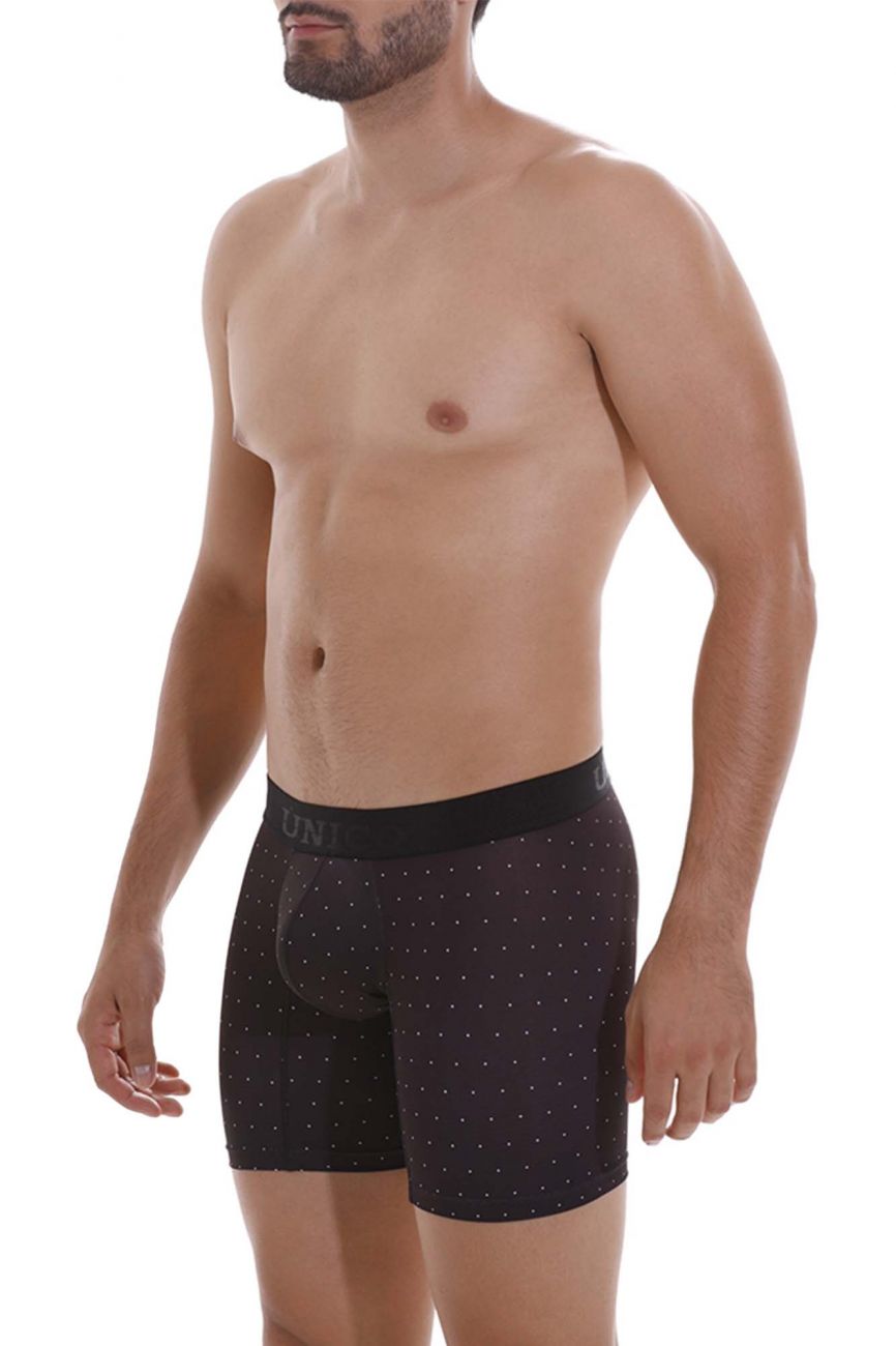 Unico 22110100203 Astros Boxer Briefs Color 90-Black - DealByEthan.gay loves Unico