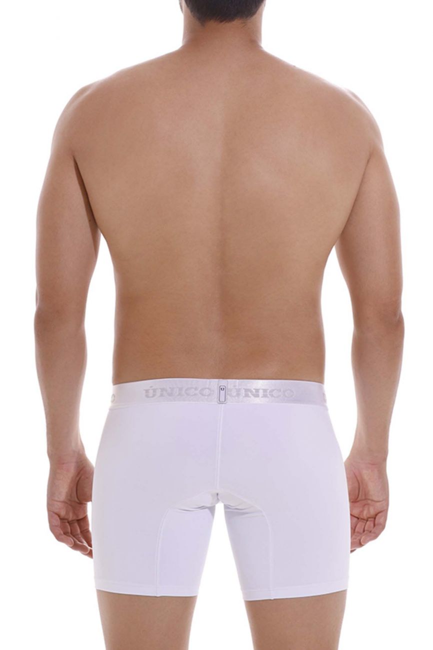 Unico 22120100201 Cristalino A22 Boxer Briefs Color 00-White - DealByEthan.gay loves Unico