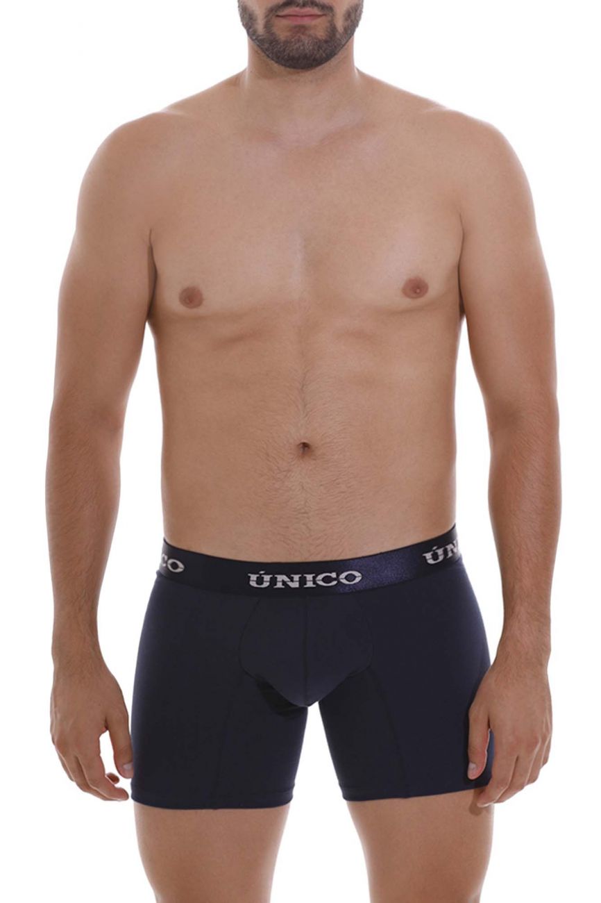 Unico 22120100202 Profundo A22 Boxer Briefs Color 82-Dark Blue - DealByEthan.gay loves Unico