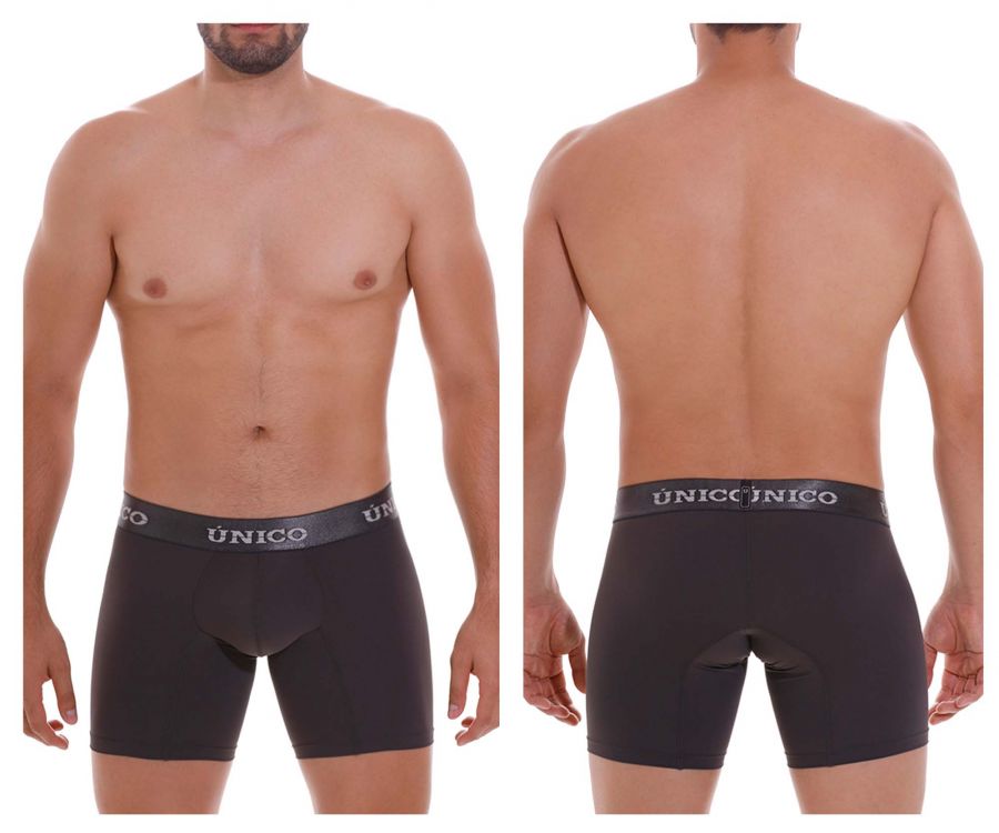 Unico 22120100208 Asfalto M22 Boxer Briefs Color 96-Dark Gray - DealByEthan.gay loves Unico