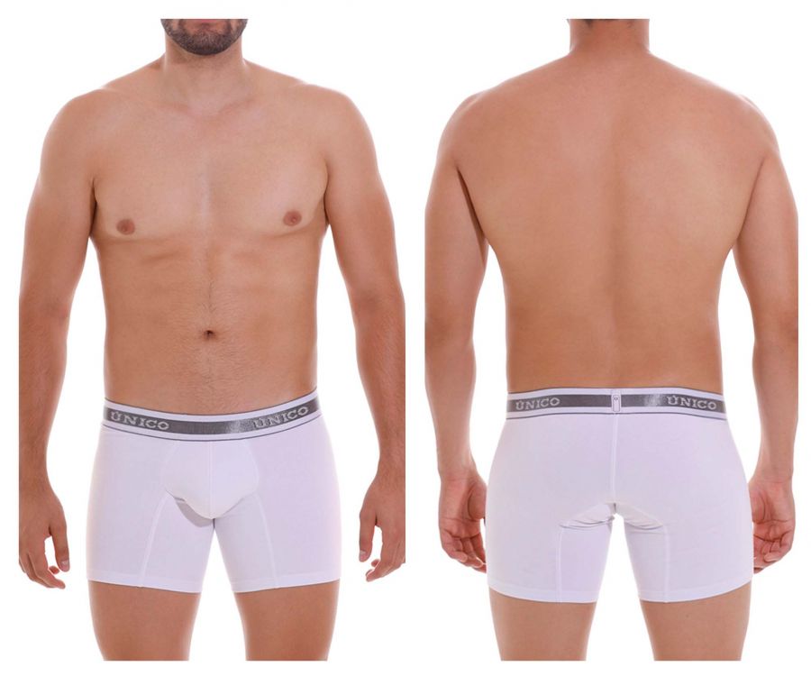 Unico 22120100209 Lustre A22 Boxer Briefs Color 00-White - DealByEthan.gay loves Unico