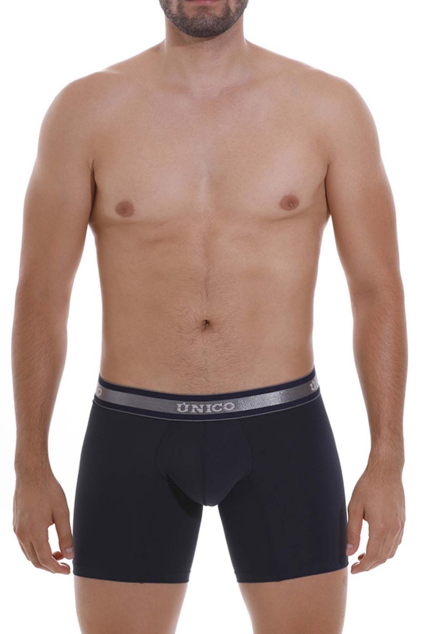 Unico 22120100213 Cardenal M22 Boxer Briefs Color 82-Dark Blue - DealByEthan.gay loves Unico