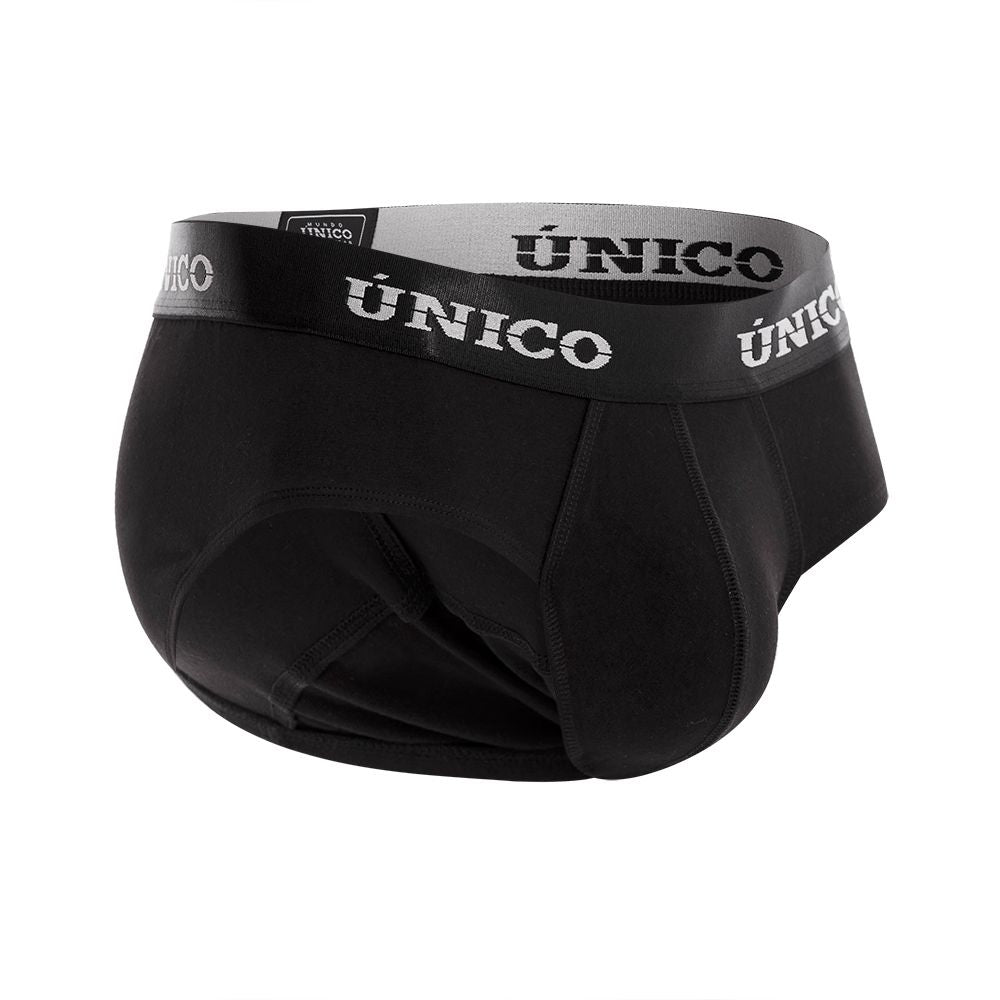 Unico 22120201103 Intenso A22 Briefs Color 99-Black - DealByEthan.gay loves Unico