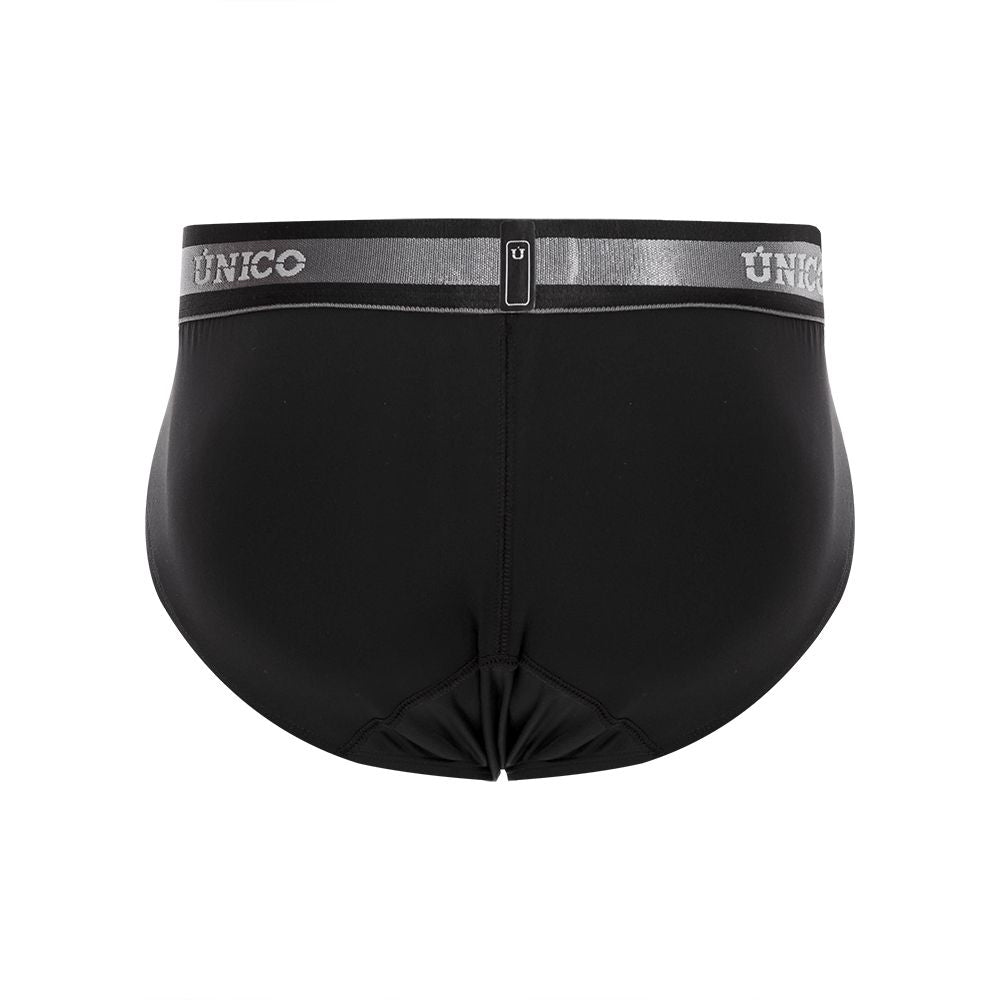 Unico 22120201114 Nebuloso M22 Briefs Color 99-Black - DealByEthan.gay loves Unico