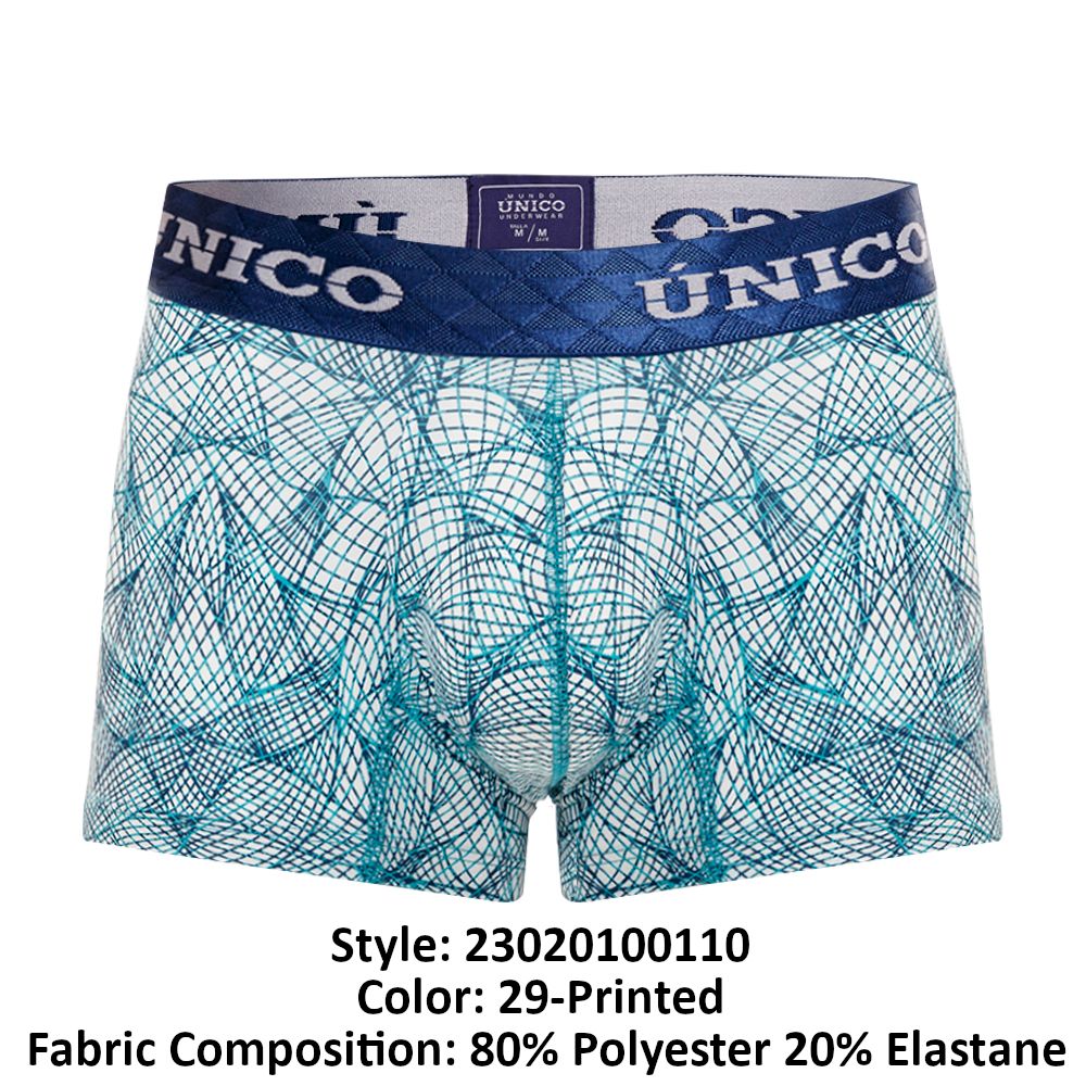 Unico 23020100110 Riguroso Trunks Color 29-Printed - DealByEthan.gay loves Unico