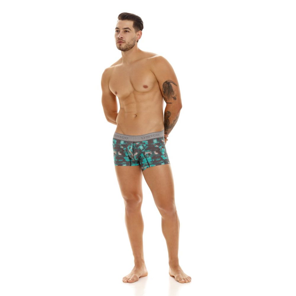 Unico 23050100104 Escaque Trunks Color 63-Green - DealByEthan.gay loves Unico