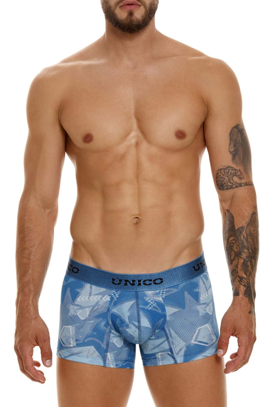 Unico 23080100102 Escantillon Trunks Color 46-Blue - DealByEthan.gay loves Unico