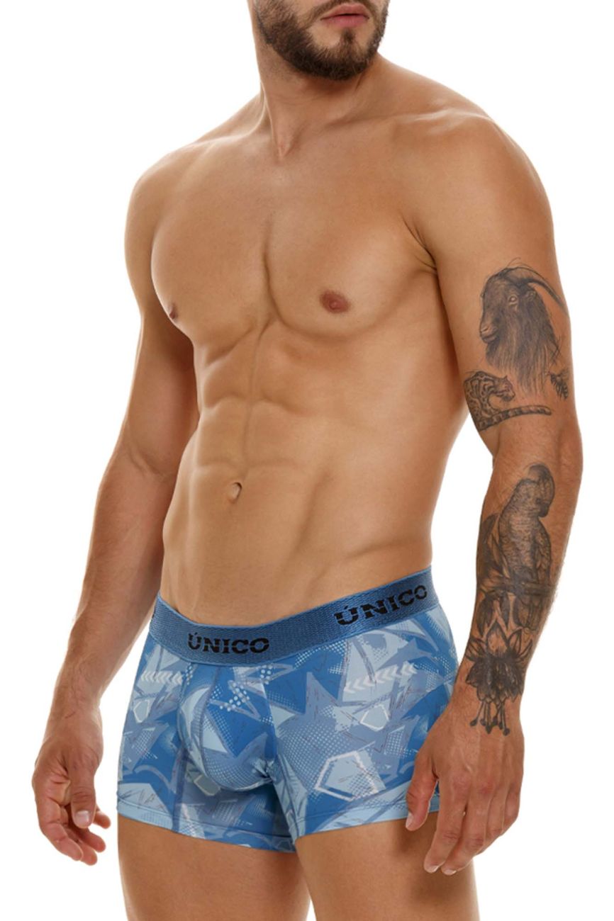 Unico 23080100102 Escantillon Trunks Color 46-Blue - DealByEthan.gay loves Unico