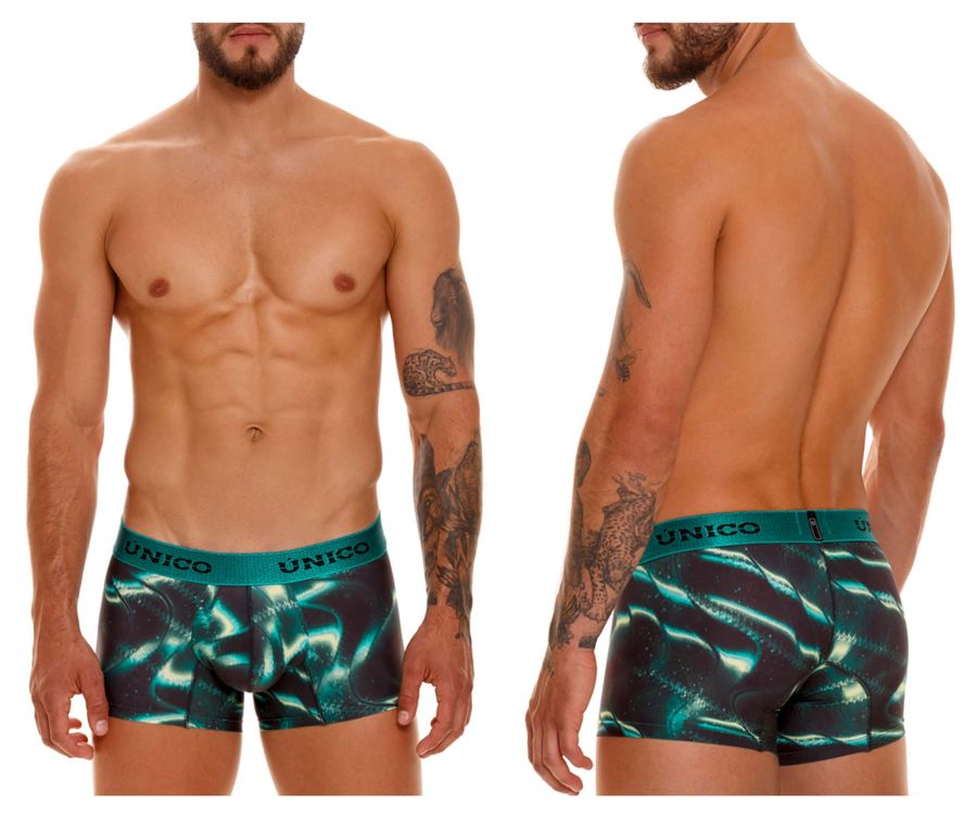 Unico 23080100105 Boreal Trunks Color 43-Green - DealByEthan.gay loves Unico
