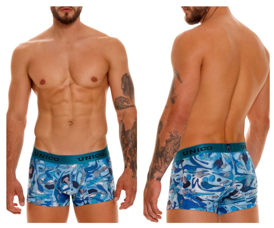 Unico 23080100106 Atlantida Trunks Color 46-Blue - DealByEthan.gay loves Unico