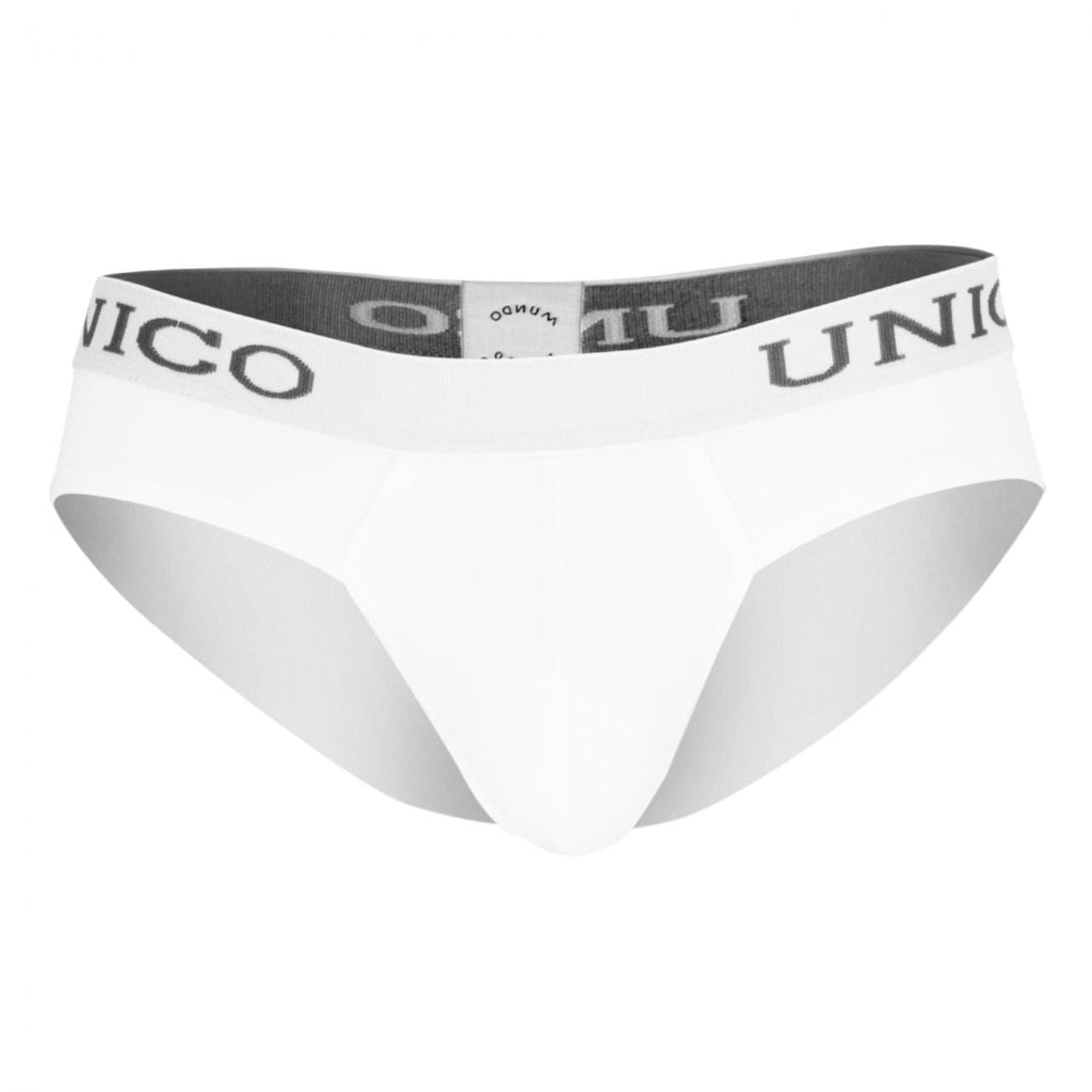 Unico 9610050100 (9612020110100) Briefs Cristalino Cotton Color White - DealByEthan.gay loves Unico