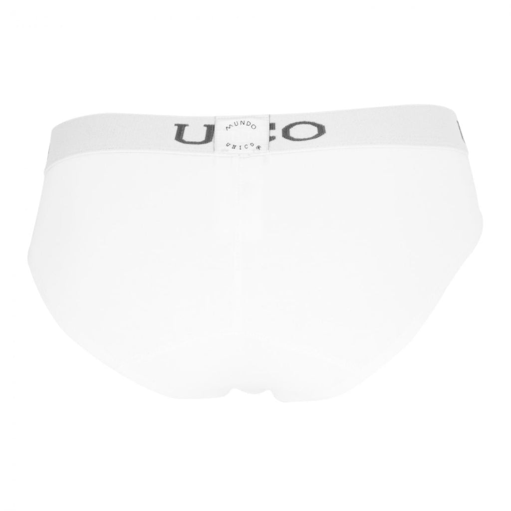 Unico 9610050100 (9612020110100) Briefs Cristalino Cotton Color White - DealByEthan.gay loves Unico