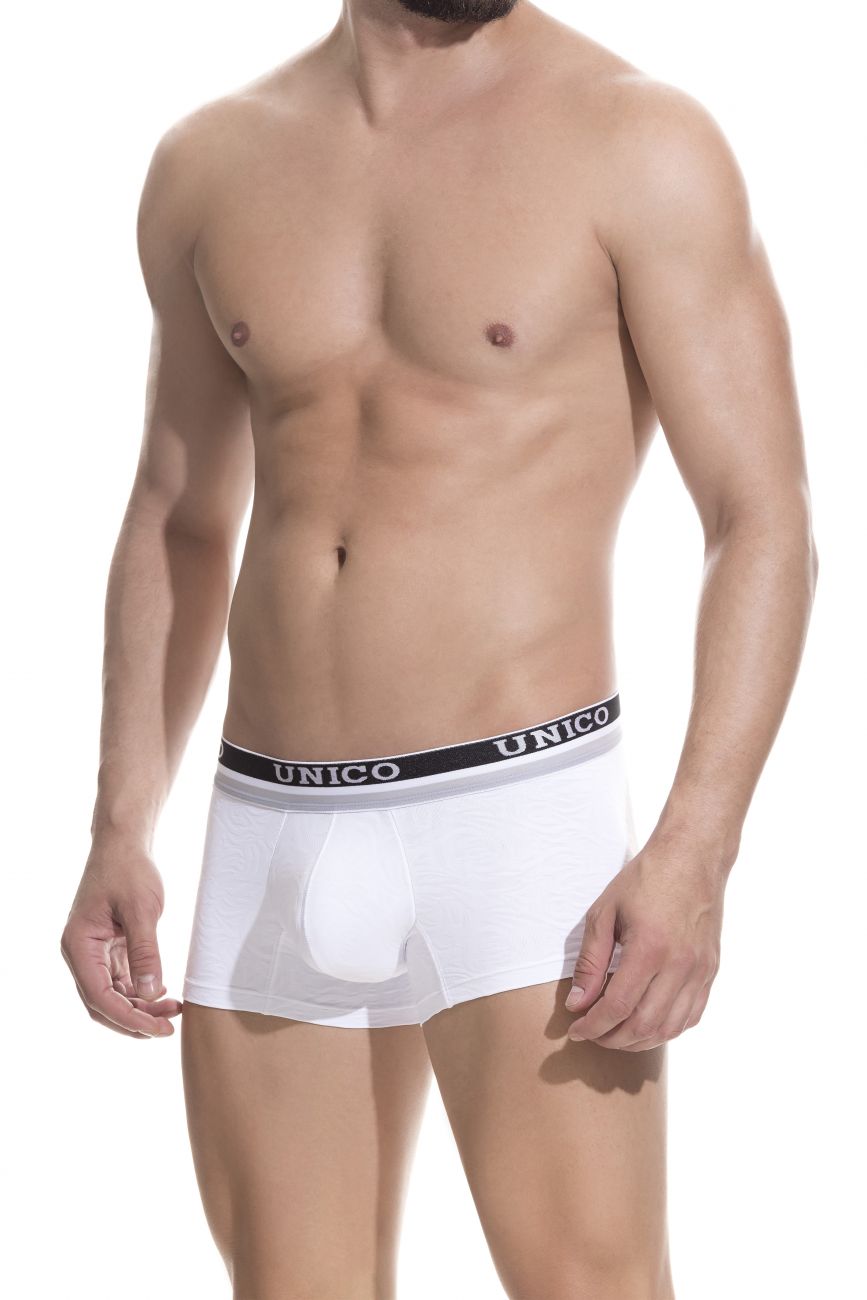 Unico 1802010013000 Calzoncillos tipo bóxer Reconnect Color Blanco