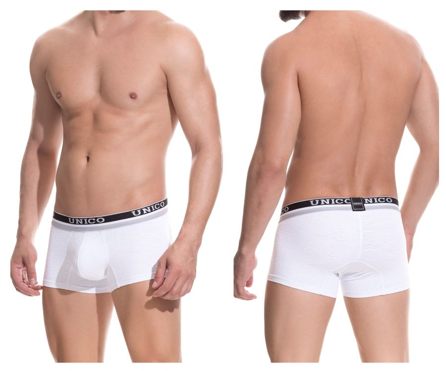 Unico 1802010013000 Calzoncillos tipo bóxer Reconnect Color Blanco