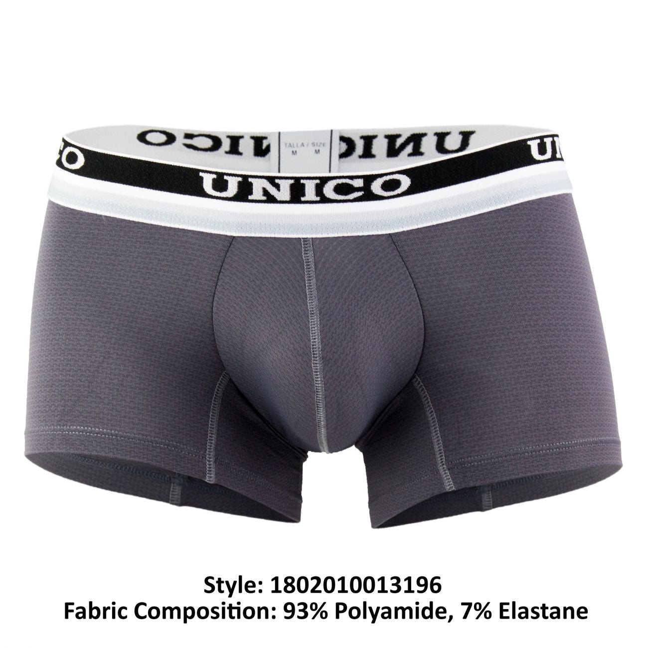 Unico 1802010013196 Calzoncillos Boxer Raiz Color Negro