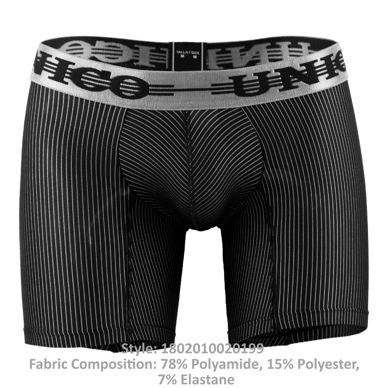 Unico 1802010020199 Boxer Briefs Trend Color Black
